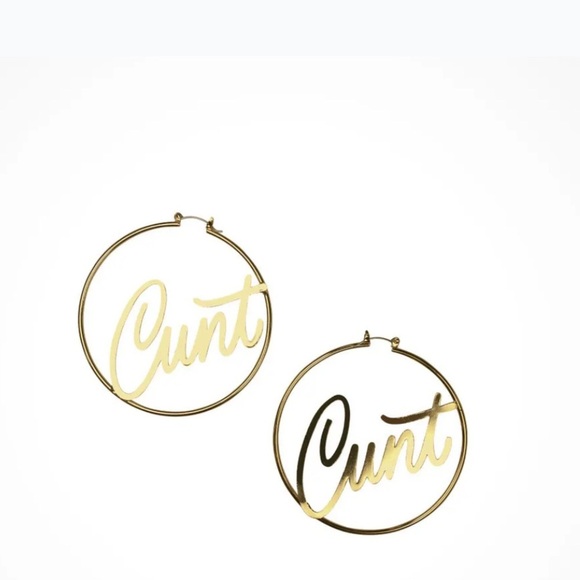 ALF Jewelry - NWT ALF earrings! Gold toned hoops about 3” big!